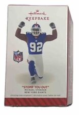 Hallmark Keepsake Ornament 2014 Stomp You Out Michael Strahan New York Giants picture