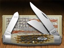 Case xx Large Stockman Knife Jigged Amber Bone Handle CV Pocket Knives 00204 picture