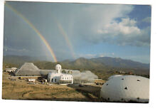 Postcard: Biosphere 2, Oracle, AZ (Arizona) - double rainbow picture