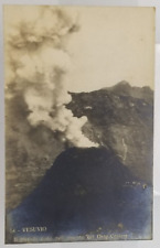 Postcard Mount Vesuvius Volcano Italy Posted 1926 picture