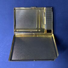 Vintage Prometheus Lighter & Cigarette/Little Cigar Case In One, Gold Tone  READ picture