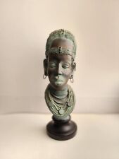 Vintage  Detailed  Sculpture Of African Queen picture