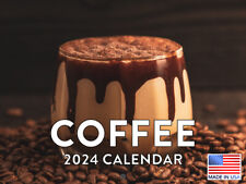 Coffee Caffeine Lovers Gift 2024 Wall Calendar picture