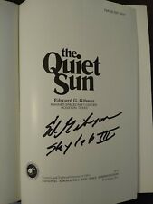 The Quiet Sun book signed By NASA Astronaut Ed Gibson The Father of Heliophysics picture