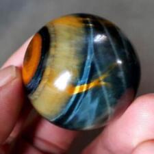 Natural blue Tiger's eye jasper quartz Sphere crystal 1pc Healing rock picture