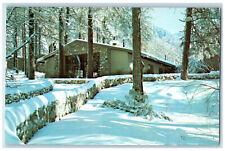 View Of Oak Glen Pines Christian Camp And Conference Center Yucaipa CA Postcard picture