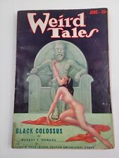 Weird Tales Pulp Magazine June 1933 