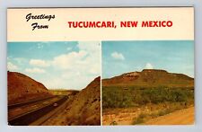Tucumcari NM-New Mexico, Scenic Greetings, Antique Souvenir Vintage Postcard picture