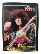 1994 Rare Ultra Figus Argentina Intl Rock Cards Bruce Kulick Kiss Trading Card picture
