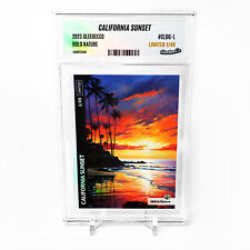 CALIFORNIA SUNSET California Card 2023 GleeBeeCo #CLDG-L - Limited Edition /49 picture