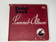 Rare German Trade Cards in an Album-Erdal-Kwak Sammel Album 36 sets of six cards picture