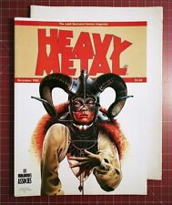 Heavy Metal - December 1980 - Adult Illustrated Fantasy Magazine picture
