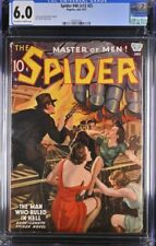 Spider 46 (v12 #2) CGC 6.0 Popular July 1937 Pulp picture