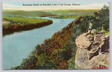 Postcard Kaysinger Bluffs Lake of the Ozarks MO c1952 picture