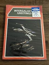VTG Star Wars 1970’s SEALED Intergalactic Greeting Cards (6) Cards And Envelopes picture