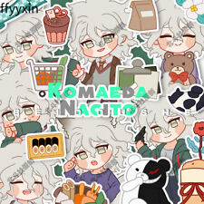 2x20pcs Nagito Komaeda Anime Danganronpa Stickers Laptop Hand Account Stickers picture