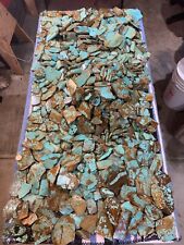 PREMIUM NV#8. Double Stabilized. Fat Turquoise Slabs No crumble 50 LB Buckets picture