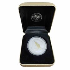 2007 2008 Lunar Year of the Mouse Gold Gilded 1oz Silver Coin Australia Series 1 picture