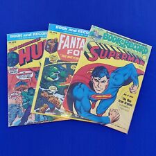 Superman, Fantastic Four, Hulk Book and Record Sets picture