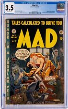 Mad #5 (EC, 1953) - Classic RARE Horror Cover - CGC 3.5 picture