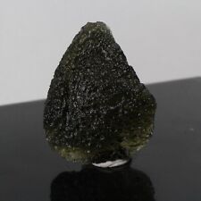 35.40ct Moldavite Crystal Gem Mineral Tektite Meteorite Czech Republic Green 131 picture