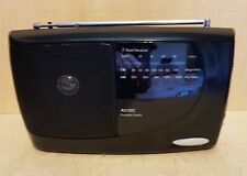 Asda Retro Portable AM/FM Analogue Transistor Radio Mains/Battery.  picture