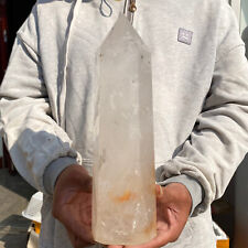 7.3lb Beautiful Large Smoky Quartz Crystal Point Tower Rainbow Healing Specimen picture