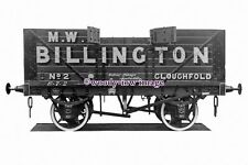 pu3225 - Wagon - No.2 M.W.Billington, Cloughfold - print 6x4 picture