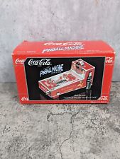 Enesco Coca-Cola Pinball Machine Musical Bank Complete in Box TESTED picture