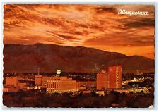 1972 Bird's Eye View Of Albuquerque New Mexico NM Posted Vintage Postcard picture