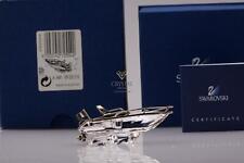 Swarovski Figurine Crystal Memories Rhodium Power Boat 272554 picture