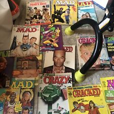Cracked And Mad And One Crazy Magazine Vintage Lot Of 20 All From 90s And 70s picture