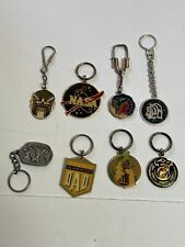 Vintage Novelty Miscellaneous Keychains: Lot of 8, NASA, Coca-Cola, Hunting picture