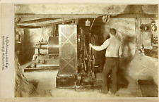 Siemens & Neck. Nude. Ges, Charlottenburger plant 1901 vintage citrate print. T picture