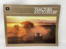 1982 John Deere Tractors 100 to 190 HP 51 Page Sales Brochure picture