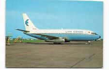 Postcard Airline LINA CONGO TN-AEE Boeing 737-2Q5C Moskal Card Unposted CC9. picture
