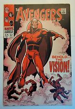 Avengers #57 VF- 1st App of The Vision ~ Silver Age 1968 John Buscema High Grade picture