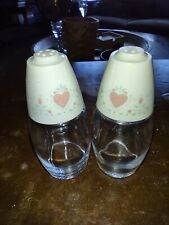 Vintage Corelle Forever Yours Gemco Salt & Pepper Shakers picture