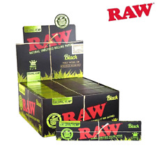 Raw Black Organic Hemp Rolling Papers King Size 1 Pack USA SHIPPED picture