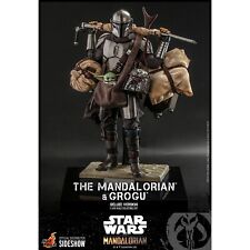 Hot Toys Star Wars The Mandalorian And Grogu Deluxe Sixth Scale Figure NEW picture