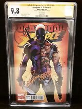 CGC 9.8 Deadpool vs. X-Force # 1 1:25 Campbell Variant SS Signed J Scott Campbel picture