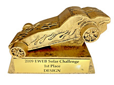 Solar Challenge Trophy EWEB 2009 Golden Resin award for: Solar Vehicle Design picture