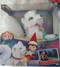Elf on the Shelf Pets Arctic Fox Tradition NEW in Box Plush Animal & Story Book picture