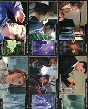 X-Files Showcase Widevision Laser Chase Card Set 6 Cards Topps 1997 picture