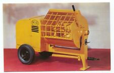 Muller Plaster & Mortar Mixer Construction Equipment Advertising Postcard picture