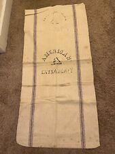 American Extra Heavy cotton grain / flour bag sack picture