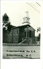 RPPC Chesterfield County Court House Chesterfield SC UNP Postcard Q17 picture