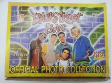 Backstreet Boys 1997 Striker Photocards 30 pack box Striker Nick Carter picture