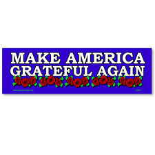 MS566 Make America Grateful Again Color Anti President Donald Trump Mini Sticker picture