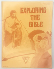 Exploring The Bible Vacation Bible School Learning Vintage Biblical Teaching picture